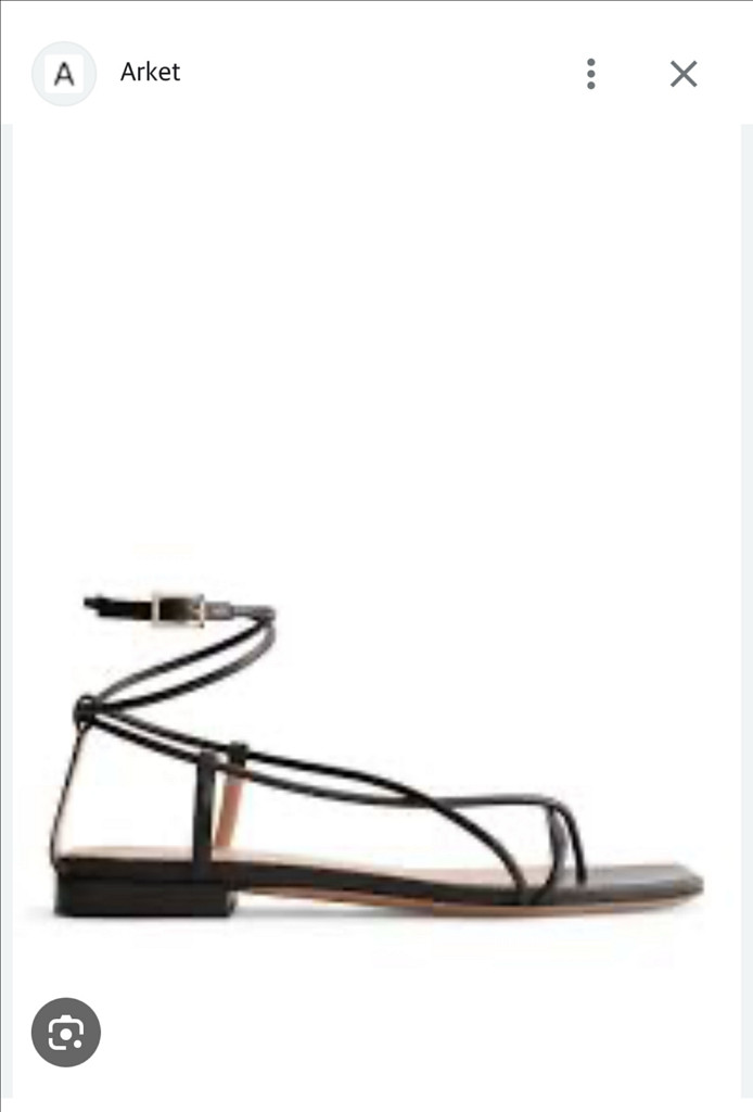 Arket leather strapsandals 아르켓--1