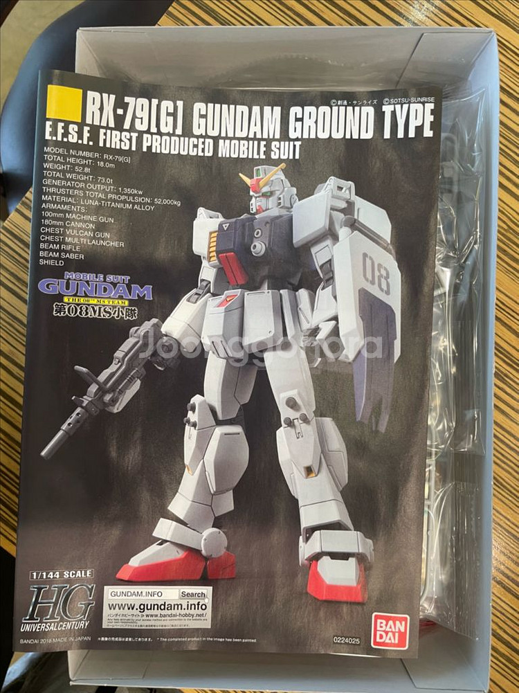 HG RX-79[G] 육전형 건담 초기생산형 판매합니다--1