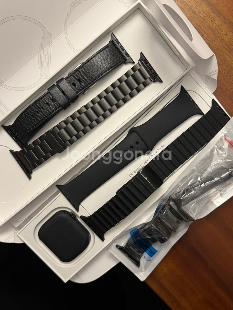 애플워치 10 GPS 46mm 제트블랙 (25.06)--2