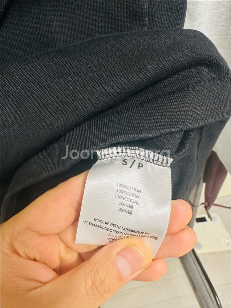 피어오브갓 에센셜 정품 헤비 저지 크루넥 티셔츠--4