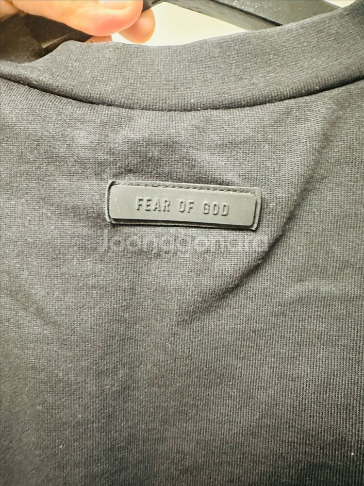 피어오브갓 에센셜 정품 헤비 저지 크루넥 티셔츠--3