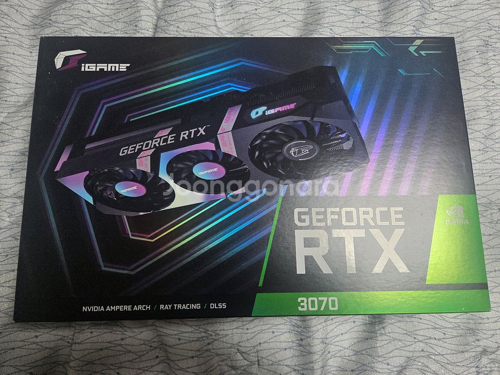 컬러풀 RTX3070 울트라 OC 팝니다--5