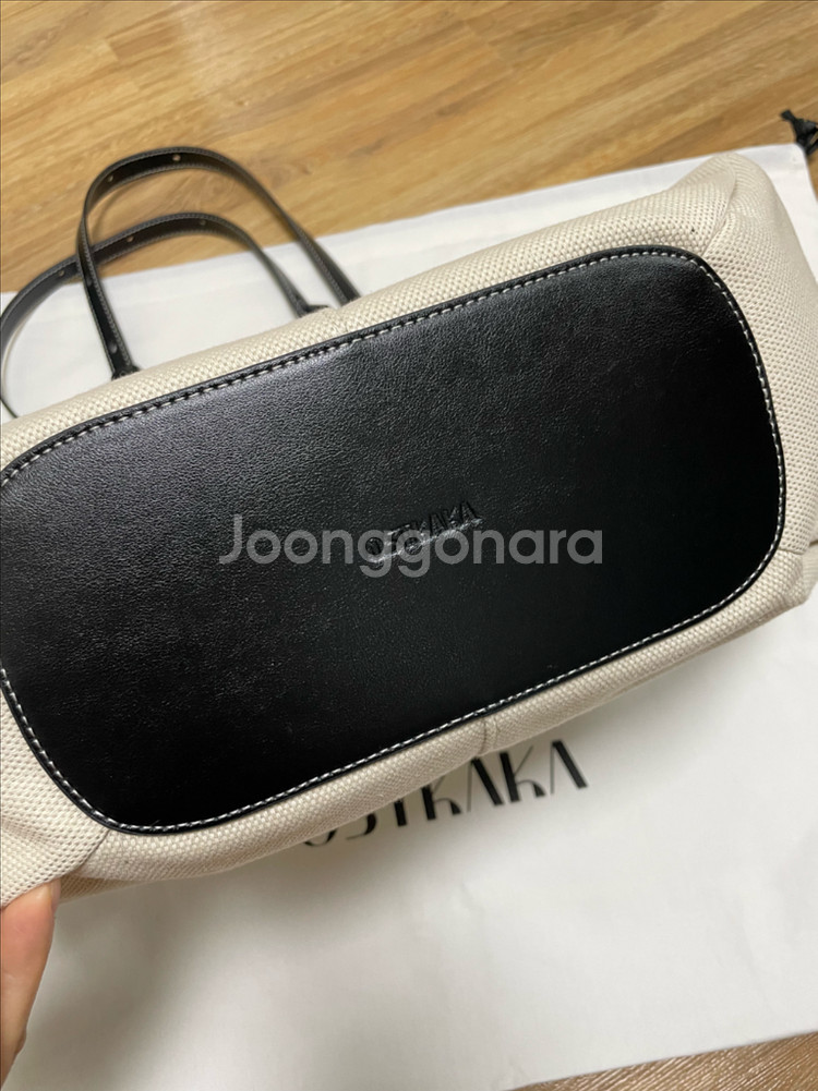 오스트카카 피오레 쇼퍼백 캔버스--3