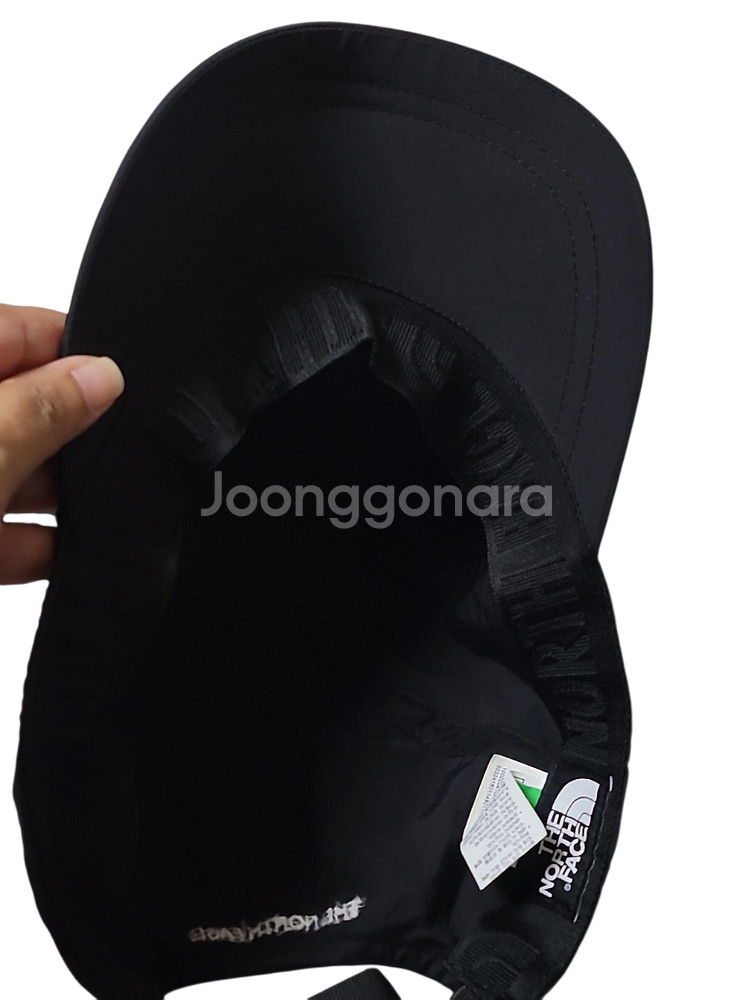 노스페이스 블랙 캡 M (58cm)모자--3