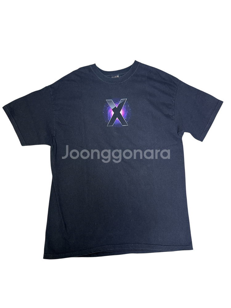 빈티지 00s 애플 Mac OS X 프로모션 티셔츠 X--0