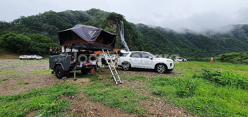 캠핑트레일러 라이카니 어드벤처 에디션 지하주차장 주차--6