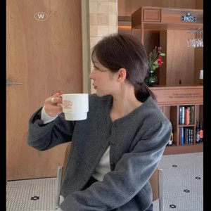 그랑블룸 차콜 자켓 레이지샵 릴리코츠 르플레인