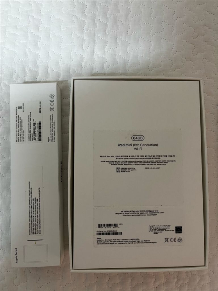 아이패드 미니6세대+애플펜슬((애케플2026.5.14)--1