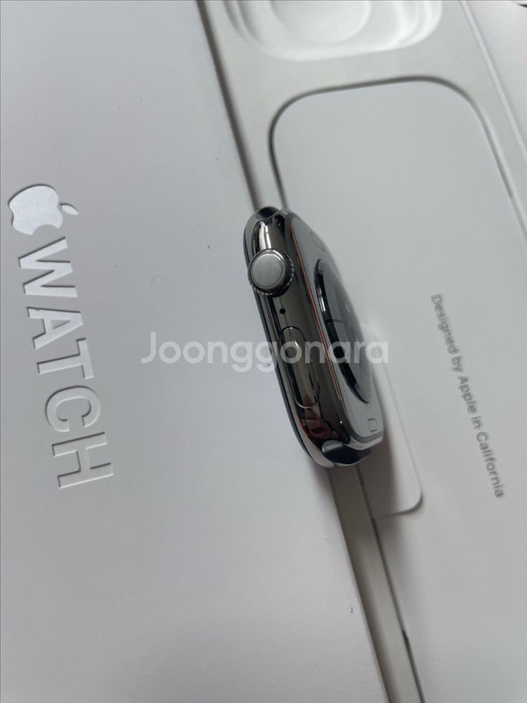 애플워치10티타늄 46mm 내추럴 SSS급--3
