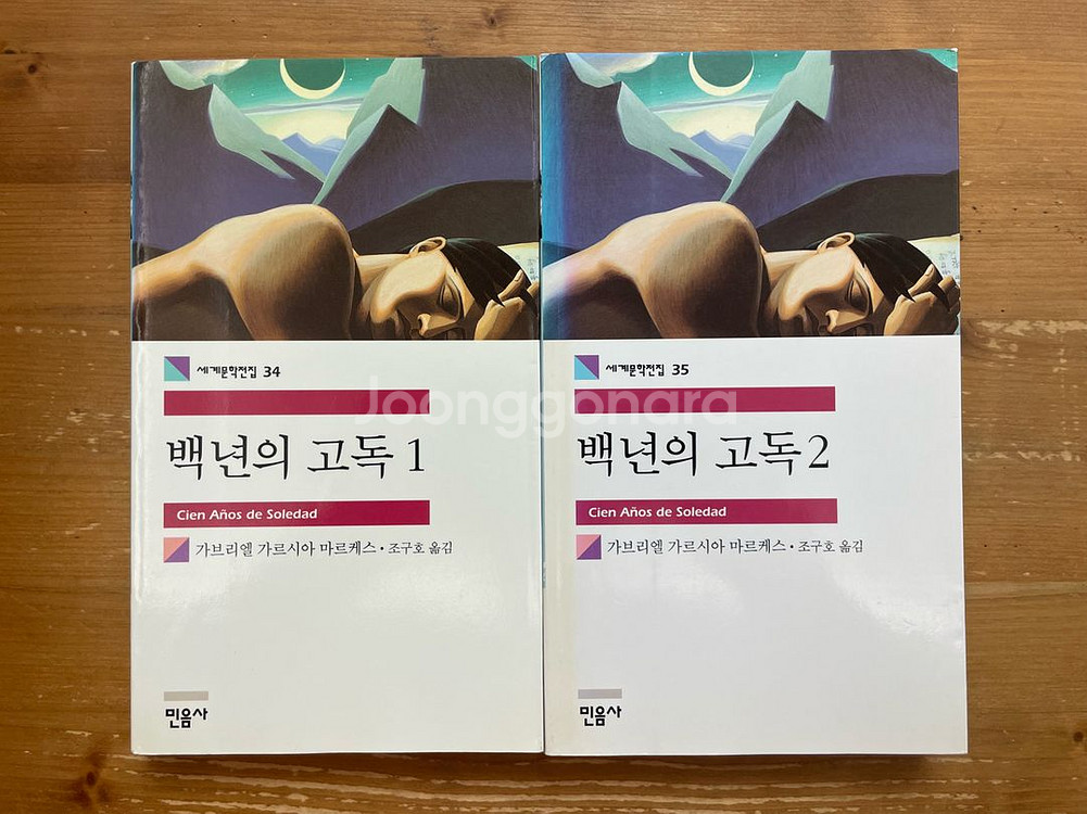 백년의 고독 1,2권 세트-가브리엘 가르시아 마르케스--1