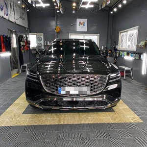 제네시스 GV80 막광택플러스+유리막코팅