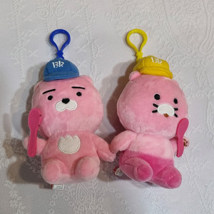 카카오프렌즈 배스킨라빈스 인형 키링 세트 일괄