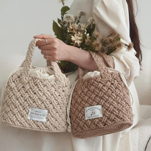 털몽치님 피크닉 바스켓백 DIY.패키지. 그랑데실가방