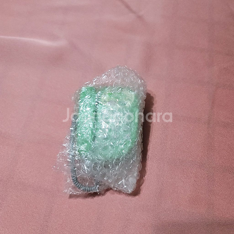 녹음 전화기 가챠 유선 레트로 그린--1