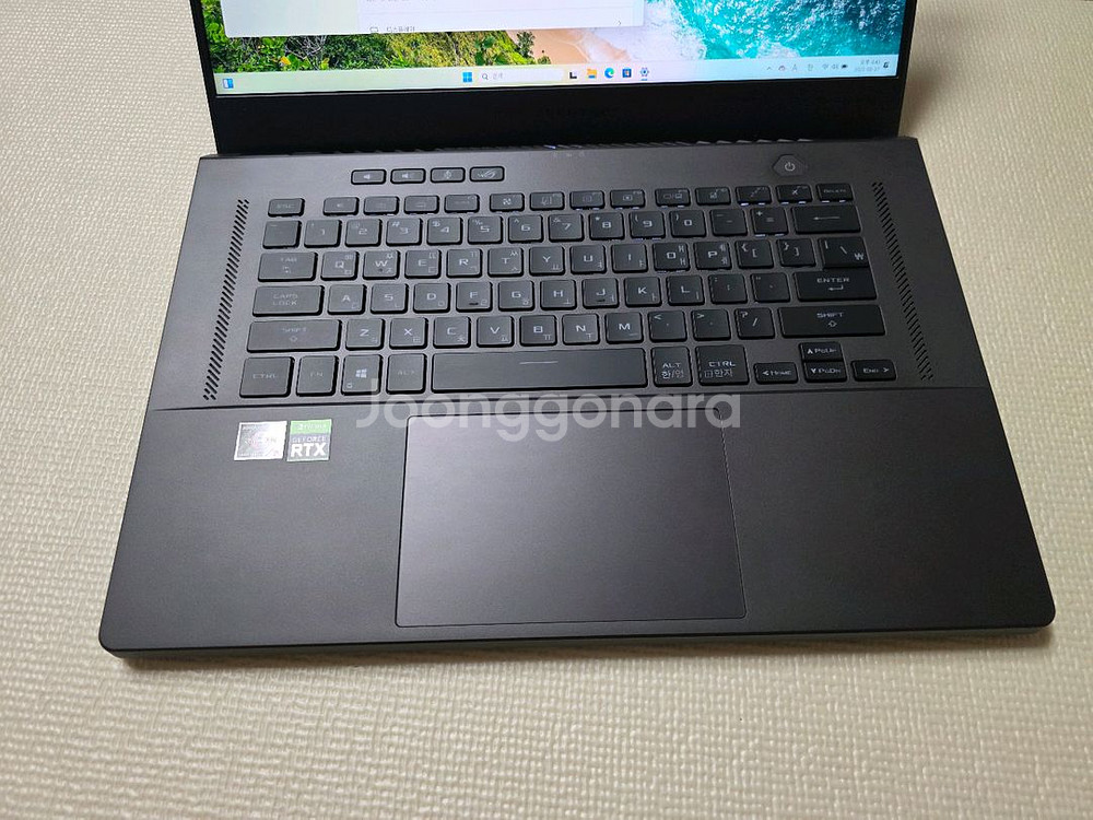 S급 ASUS G15 라이젠9 5900HS 32램 RT--0