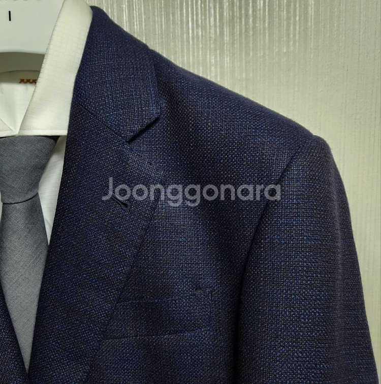 조르지오 아르마니 다크네이비 트윌 소프트라인 수트--5