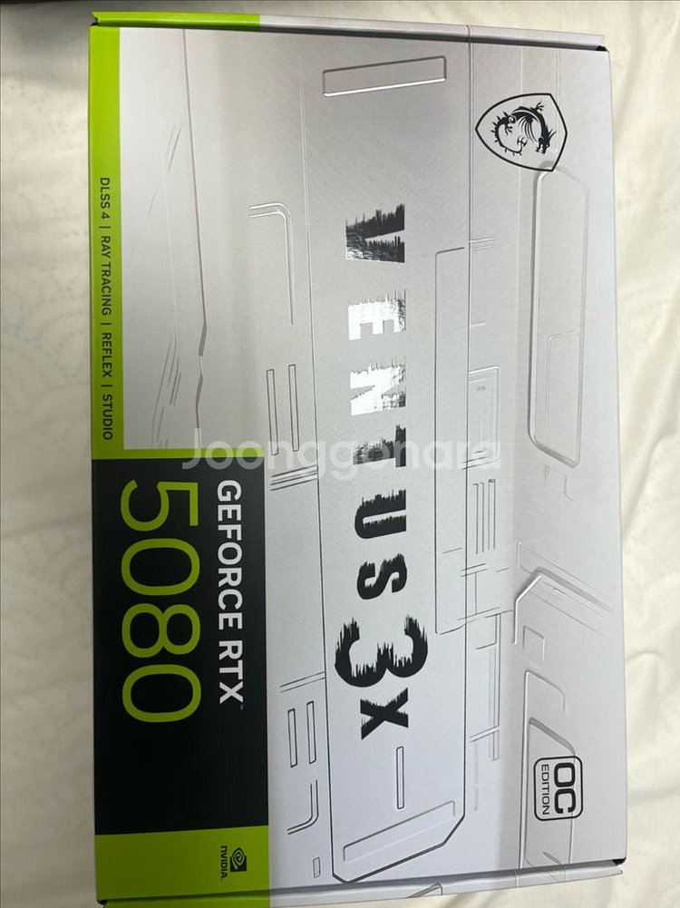 MSI RTX 5080 VENTUS 3X OC 화이트--2