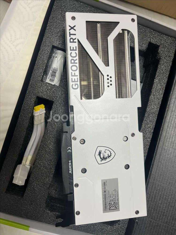 MSI RTX 5080 VENTUS 3X OC 화이트--1