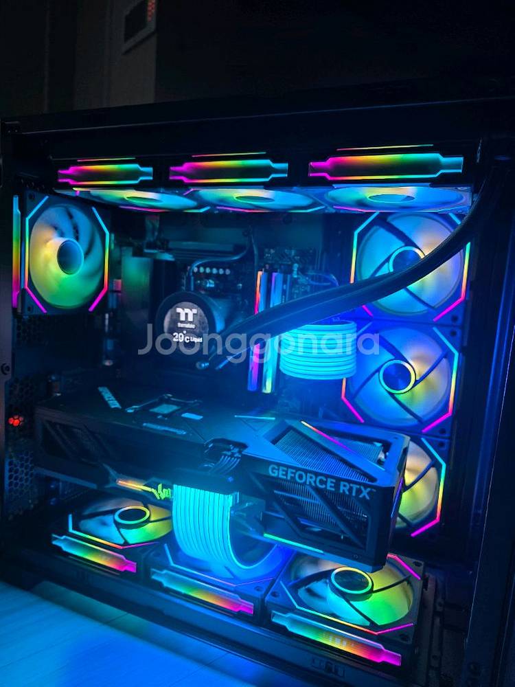 9800X3D RTX5080 리안리 불칸 고사양본체--2