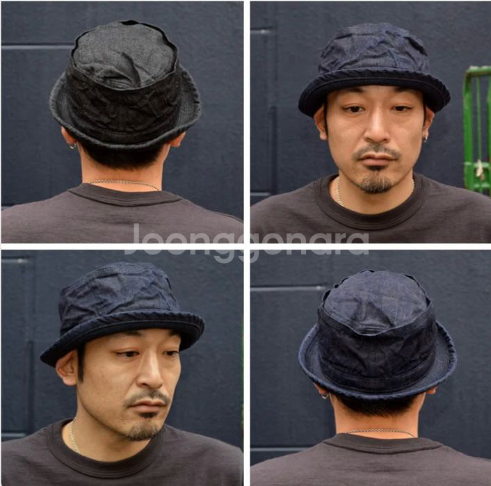 [L]슈가케인 10oz 데님 버킷햇--0