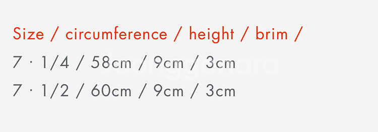 [L]슈가케인 10oz 데님 버킷햇--4