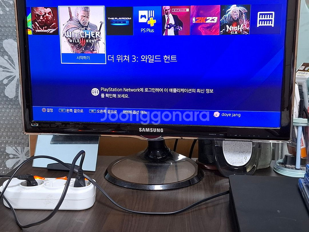 PS4 SLIM 2218B 1TB 팝니다!--1