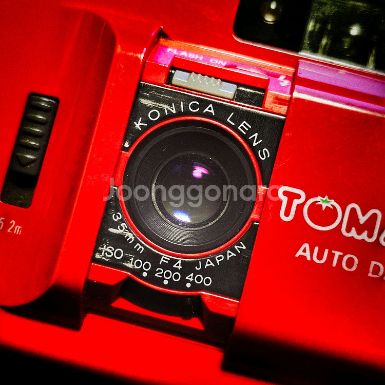 Konica Tomato 필름 카메라--6