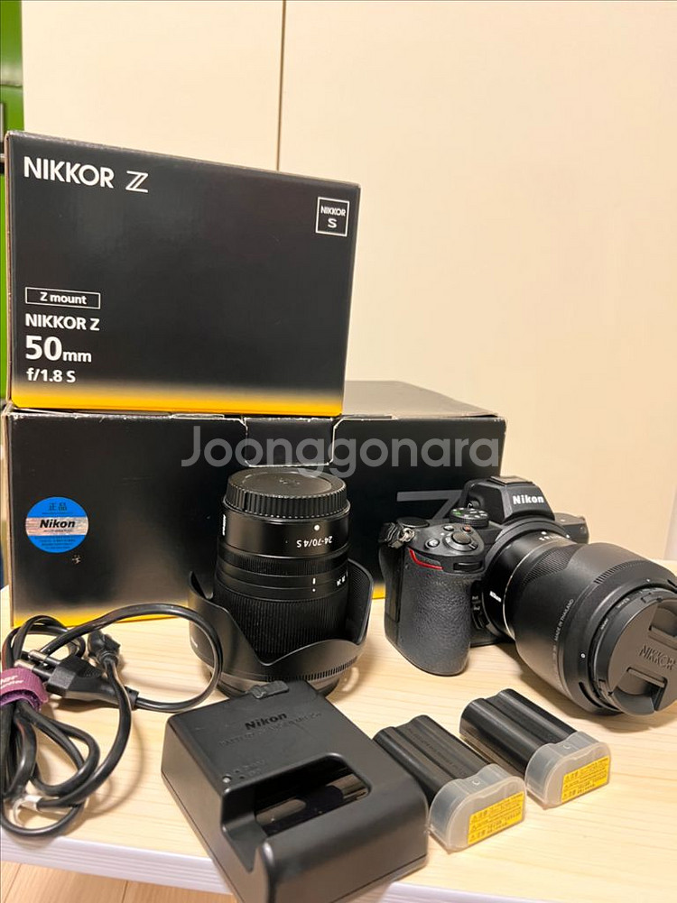 니콘 Z5 24-70 kit + 50.8 팝니다--6
