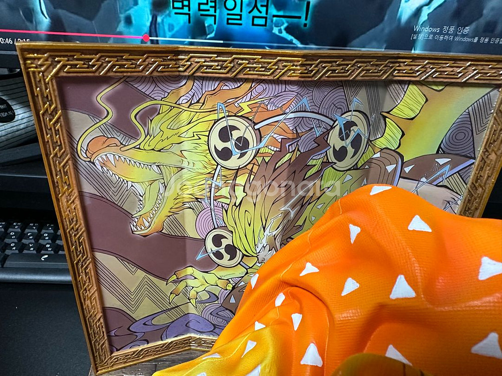 귀멸의 칼날 젠이츠 피규어--9