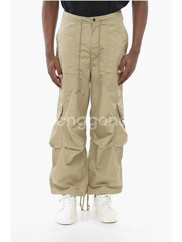 엔타이어 스튜디오 FREIGHT 와이드 카고 팬츠 S--0