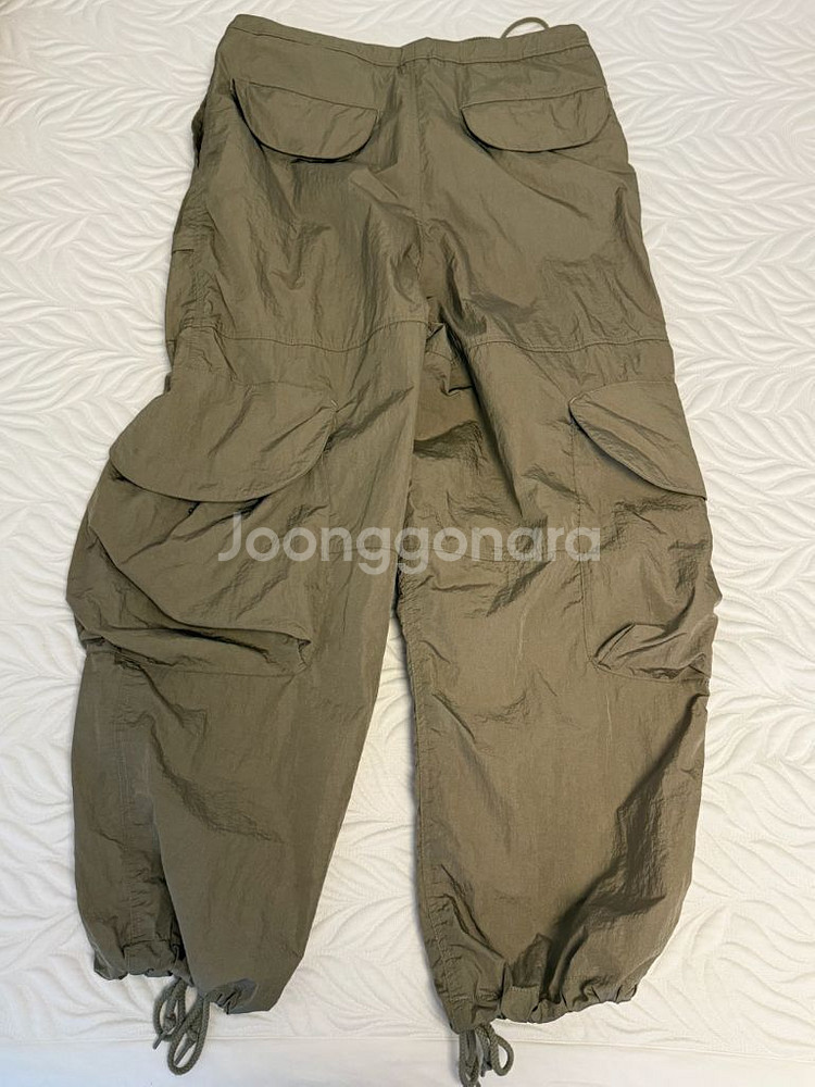 엔타이어 스튜디오 FREIGHT 와이드 카고 팬츠 S--6