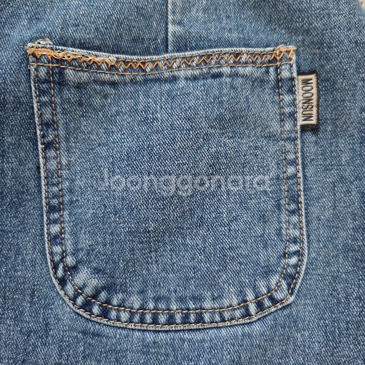 Moonsun 문선 데님 롱 스커트 25-26size--3