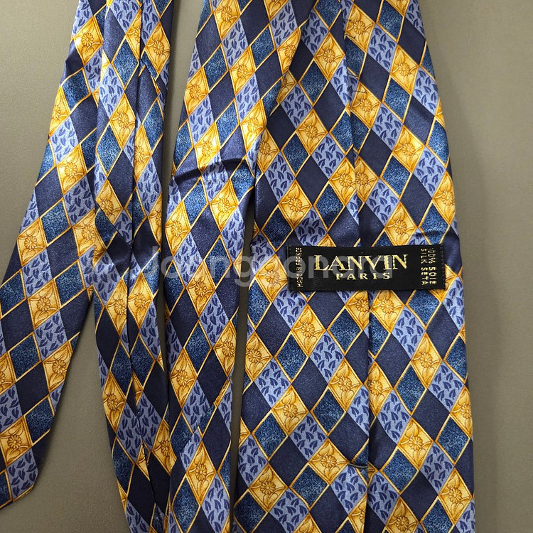 Lanvin 랑방 빈티지 넥타이--3