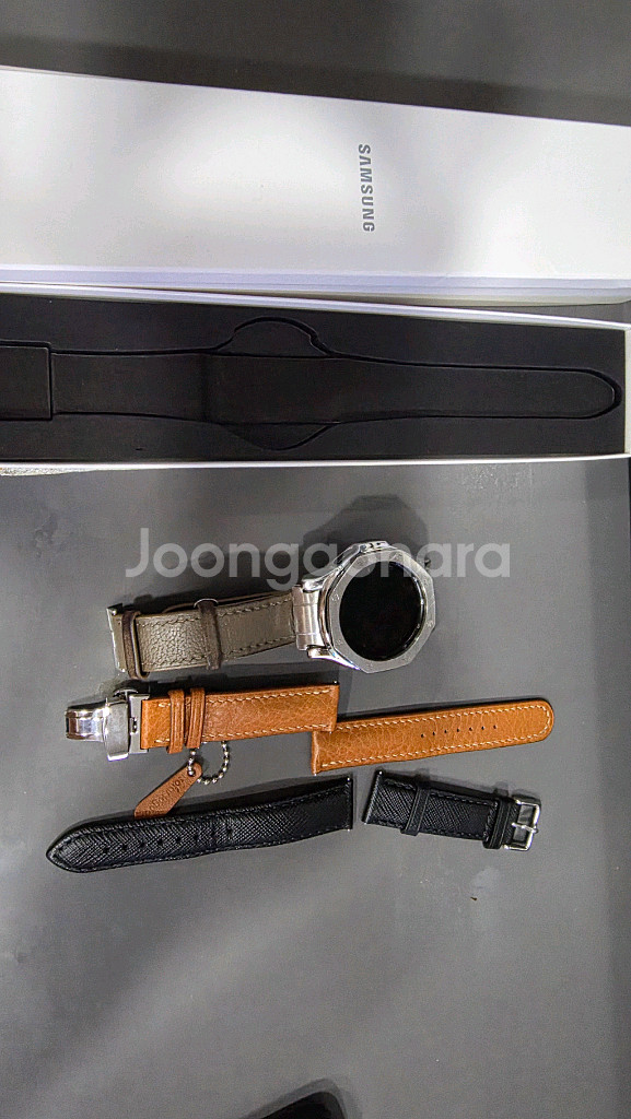 갤럭시 워치 4 블랙 46mm 블루투스--0