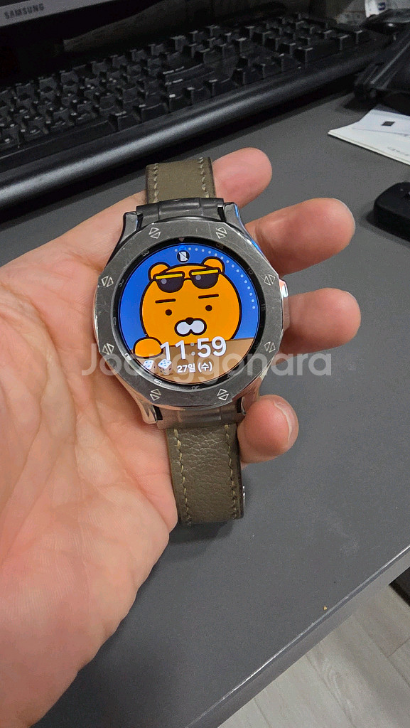 갤럭시 워치 4 블랙 46mm 블루투스--1