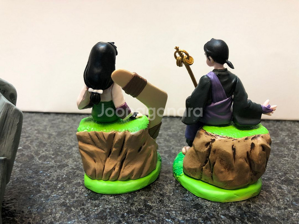 일괄) 이누야샤 디오라마 피규어 산고 미륵 가챠 고전--7