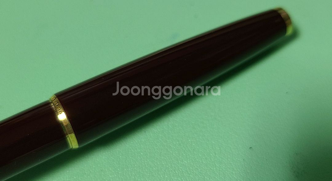 몽블랑 320 14K 피스톤 필러 만년필 레드--7