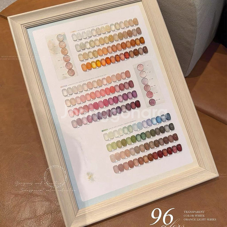 (새상품 당일배송!)젤네일 시럽젤96컬러세트 팝니다!--4