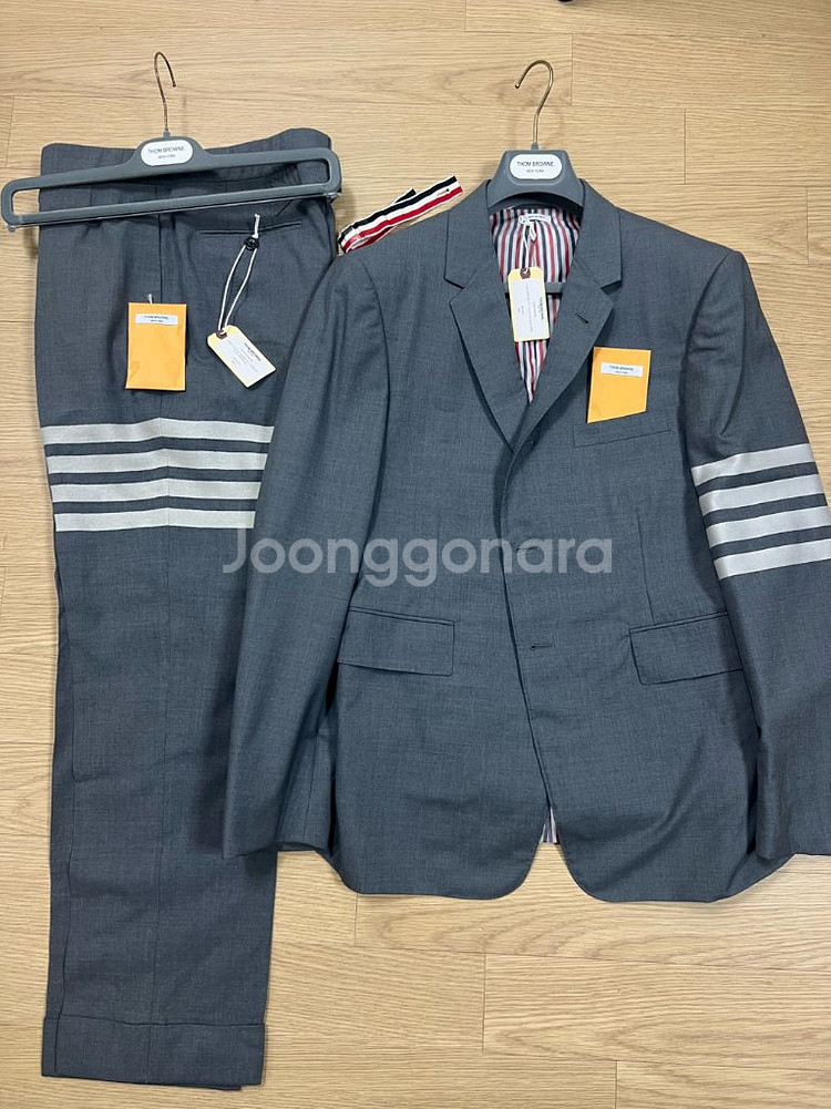 24fw 톰브라운 미드그레이 정장셋업 (새상품급)--0