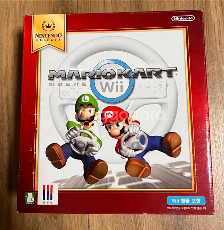 미사용 마리오카트 wii 셀렉트--0