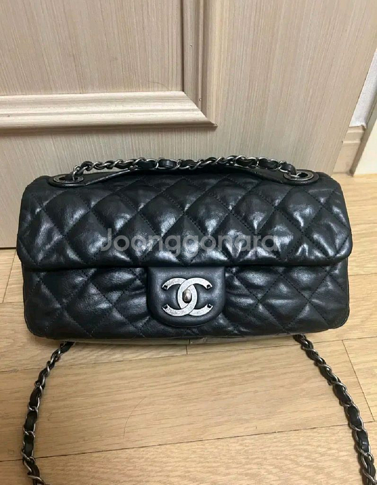 샤넬 플랩백 미듐 정품(고이비토 정품 감정서 포함)--0