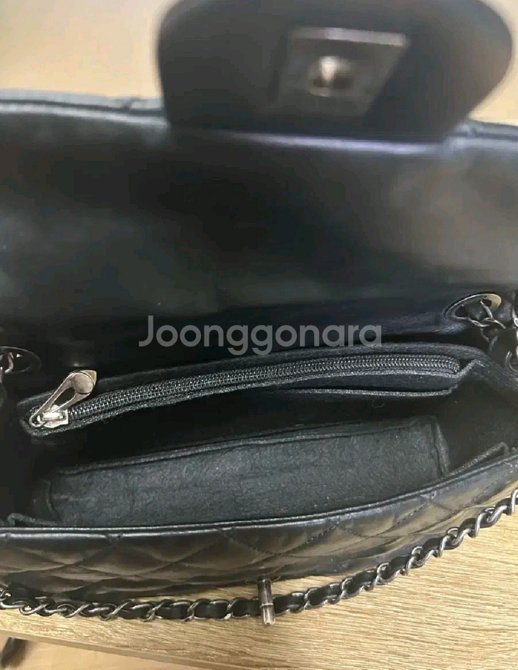 샤넬 플랩백 미듐 정품(고이비토 정품 감정서 포함)--5