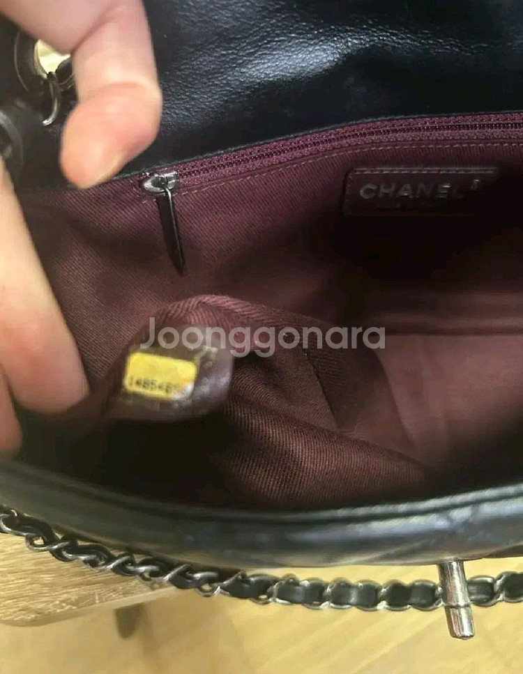 샤넬 플랩백 미듐 정품(고이비토 정품 감정서 포함)--3