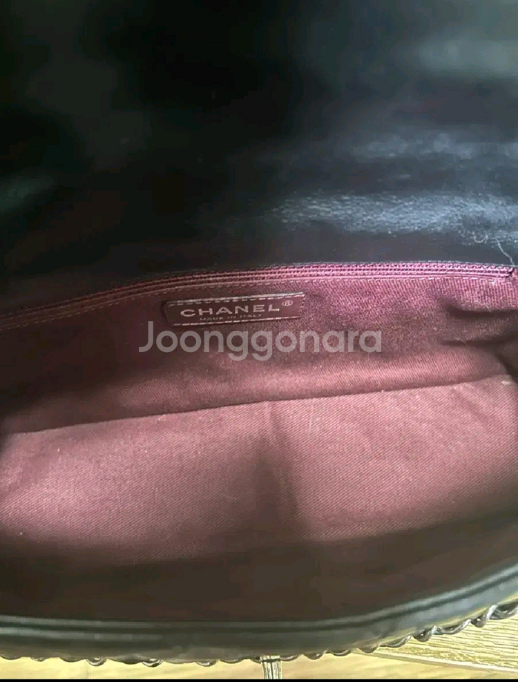 샤넬 플랩백 미듐 정품(고이비토 정품 감정서 포함)--4