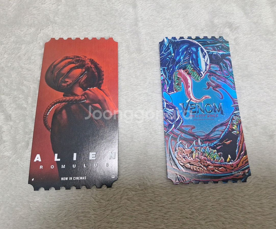 에일리언 로물루스 베놈 라스트 댄스 메가박스 오티 일괄--0