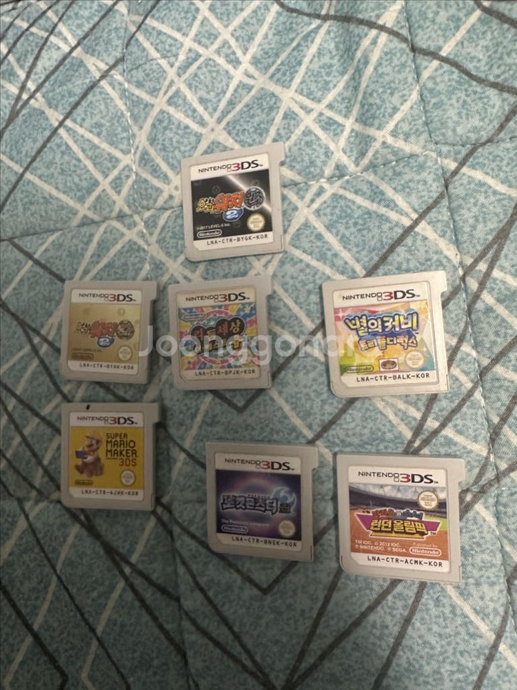 (급처 네고 가능)닌텐도 ds,3ds 칩 일괄 판매합니--2