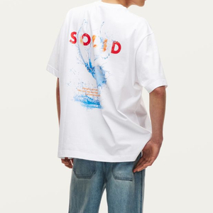 24SS 솔리드옴므 워터 버터플라이 반팔