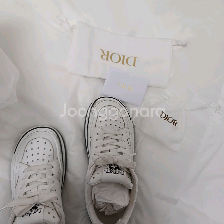 Dior ORS Dior Vibe 스니커즈 화이트/블랙--0