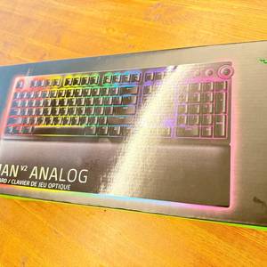 Razer 헌츠맨 V2 아날로그 영문 키보드(새상품)