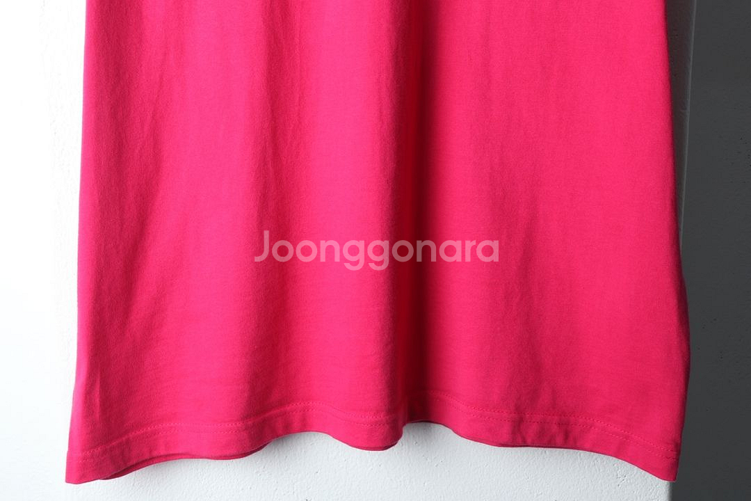 (L) 네스티킥 반팔 티셔츠 핑크 올드스쿨--3